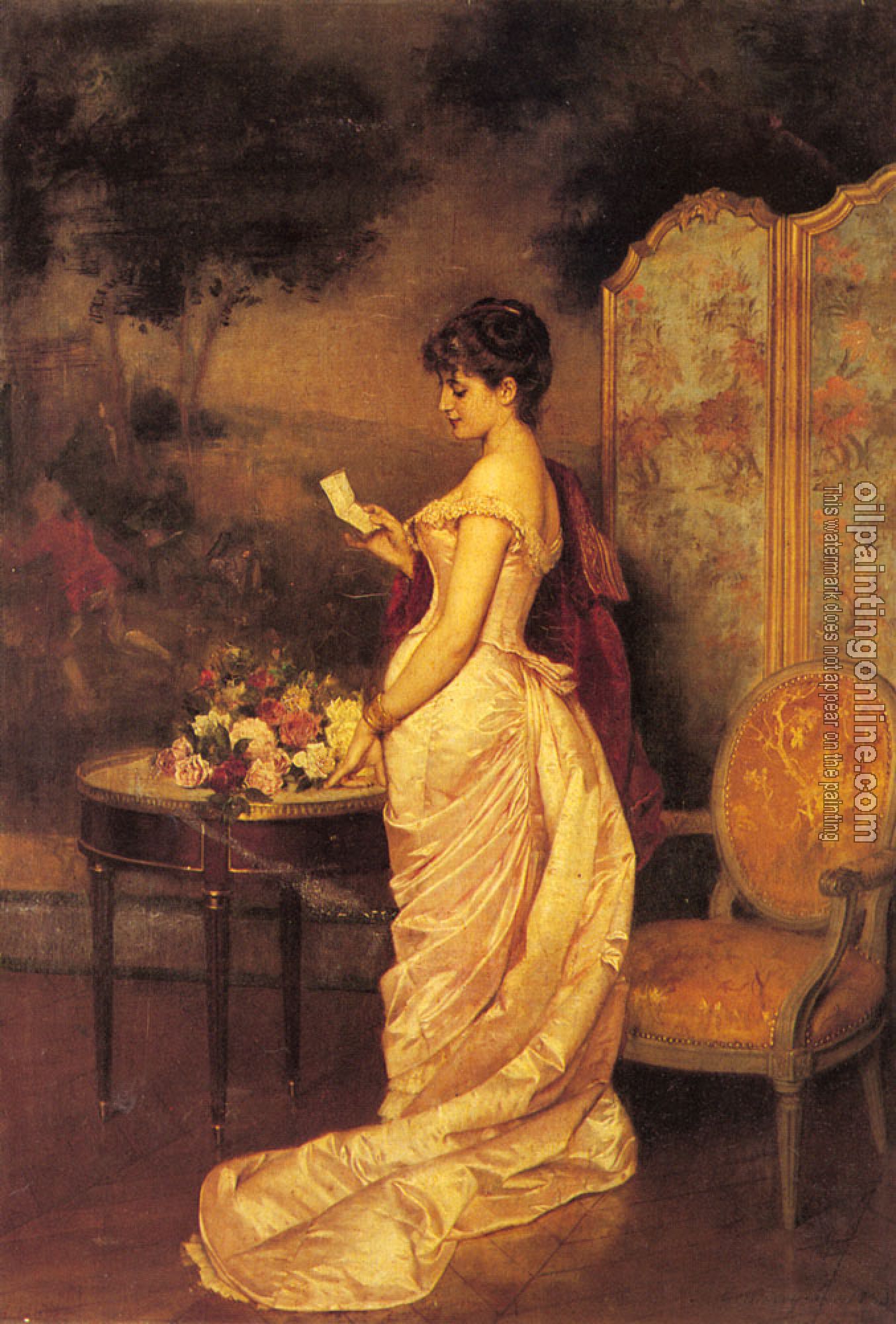 Toulmouche, Auguste - The Love Letter